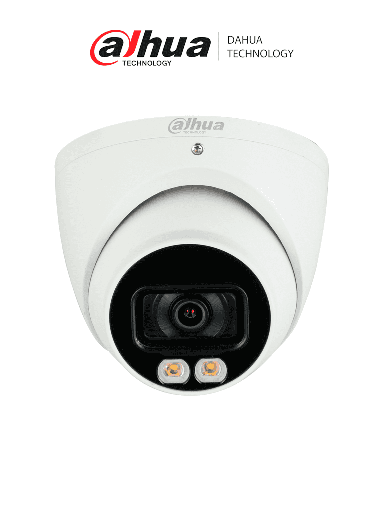 [DHT0300068] DAHUA HAC-HDW1500T-IL-A - Cámara Domo de 5 Megapixeles/ Iluminadores Duales Inteligentes/ Lente de 2.8mm/ 106 Grados de Apertura/ 40 Metros de Iluminación IR y Luz Visible/ Super Adapt/ Micrófono Integrado/ IP67/ dWDR/ #LoNuevo