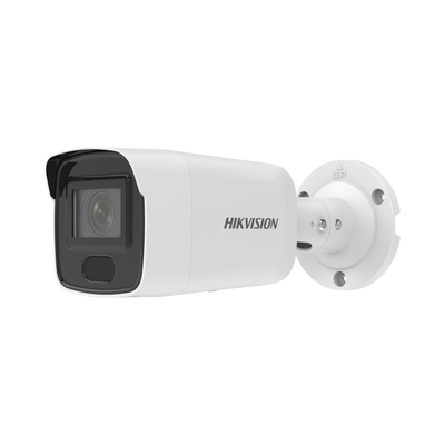 [221012] Bala IP 8 Megapixel / Lente 2.8 mm / 40 mts IR / Exterior IP67 / PoE / ACUSENSE / DARKFIGHTER / Captura Facial / Alarmas y Audio I/O / ONVIF / Micro SD