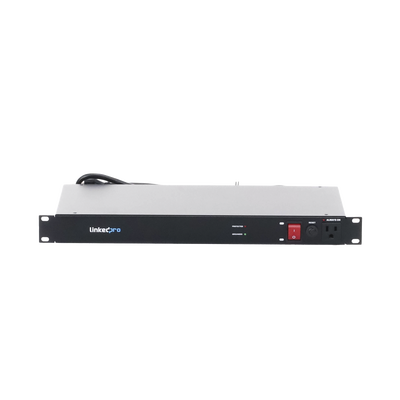 [215449] PDU para Distribución de Energía, Montaje en Rack, 11 salidas, Instalación Horizontal, de 19in, 1U, 15 Amp, 120 Vca