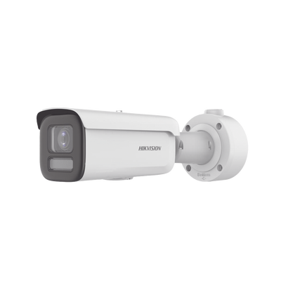 [223447] Bala IP 4 Megapixel / Lente Mot. 2.7 a 13.5 mm / Dual Light (60 mts IR + 60 mts Luz Blanca ) / Darkfighter S / Exterior IP67  / IK10 / WDR 130 dB / AcuSense / Captura Facial / HEOP