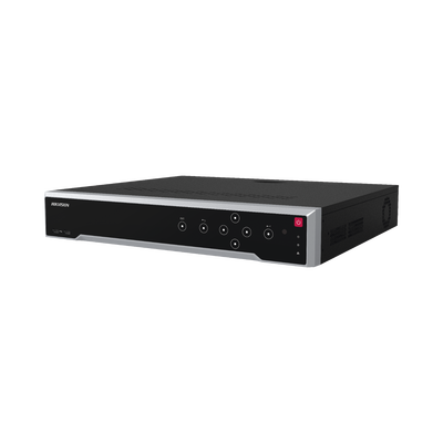 [213742] [Doble Poder de Decodificación] NVR 32 Megapixel (8K) / 16 Canales IP / 16 Puertos PoE+ / AcuSense / ANPR / Conteo de Personas / Heat Map / 4 Bahías de Disco Duro  / HDMI en 8K / Soporta POS / Alarmas I/O