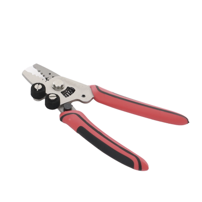 [224260] Desforradora de Fibra Óptica 8 en 1 / Desforradora de 3 Posisciones  / Tijeras / Limpiador para Hilo de Fibra Óptica de Algodón 