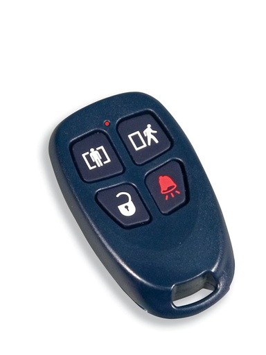 [DSC1210001] DSC WS4939 - Llavero de 4 botones programables Inalámbrico con frecuencia 433 Mhz compatibles con Power Series, Impassa y Maxsys