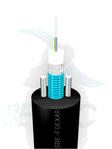 [SBT1930012] SBETECH SBE-FOEXAR6MM50M4 - 1 metro de fibra óptica  MULTIMODO con armadura metalica 50/125 de 6 hilos OM4 10G / múltiplo de venta de 100 mts