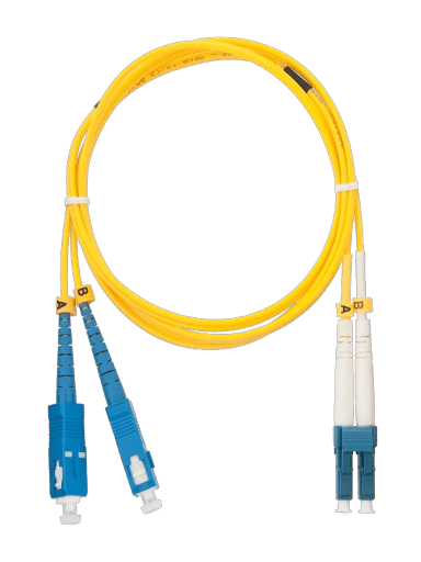 [SBT1910036] SBE TECH SBE-JULC-SC-2MSMD Jumper LC-SC monomodo /SM 9/125 / Duplex 2 mm/ 2 metros/ UPC