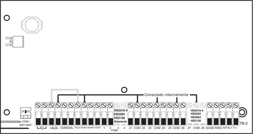 [DSC1170012] DSC HS2128PCBSPA - SERIE NEO Panel de Alarma 8 / 128 Zonas ( Solo Panel )