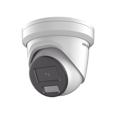 [224538] Turret IP 8 Megapixel (4K) / Lente 2.8 mm / Dual Light (40 mts IR + 40 mts Luz Blanca) / DARKFIGHTER S / Exterior IP67 / Microfono Integrado / WDR 130 dB / AcuSense / Captura Facial / HEOP