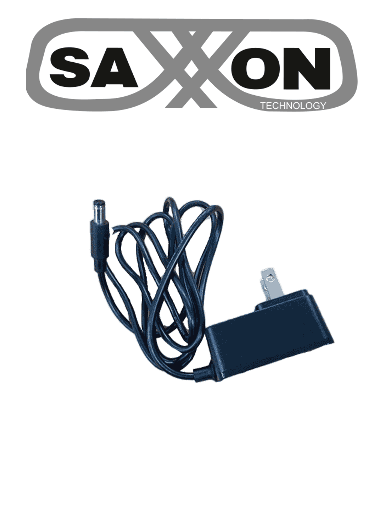 [SXN2290006] SAXXON KA0601A1200500USS - Fuente de Poder Regulada / Alimentación 12 Vcc 0.5 Amper / Conector Macho / Voltaje de Entrada: 100-240V / Ideal para Cámaras de CCTV, Controles de Acceso y Asistencia
