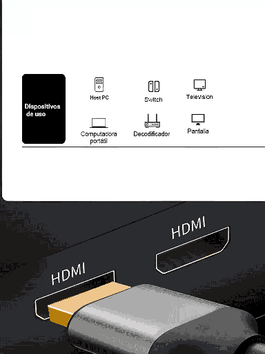 [SXN2760009] SAXXON SX05HDF047 - Cable HDMI de 5 Metros por Fibra Óptica 4K@60Hz / Fibra 4 hilos + 7 hilos cobre estañado / Compatible con HDMI 2.0 / Alta velocidad 18 Gbps / 3D / HDR / Caja de Aleación de Zinc / Calidad Premium 