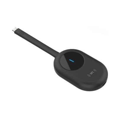 [224229] Dongle (Adaptador) de Proyección Inalambrica Para Pantallas Interactivas HIKVISION Serie DS-D5CxxRB/B / Compatible con Windows y Mac / Conector Tipo C (Incluye Adaptador USB-A - USB-C)