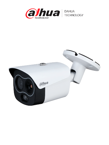 [DHT0030146] DAHUA DHI-TPC-BF1241-B7F8-DW-S2 Mini cámara tipo bala IP térmica de 4MP con IA: detección de calor, clasificación de personas/vehículos, detección de humo y llamas. Fusión de imagen dual, PoE, IP67, rango de medición de –20°C a +550°C #LoNuevo