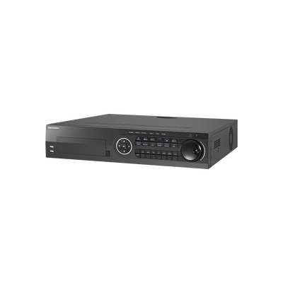 [226384] DVR 16 Canales TurboHD + 4 Canales IP / 4 Megapixel /  8 Bahías de Disco Duro / 16 Entradas de Audio Fisicas (Microfono por Separado) / 16 Entradas de Alarma / POS / H.265+