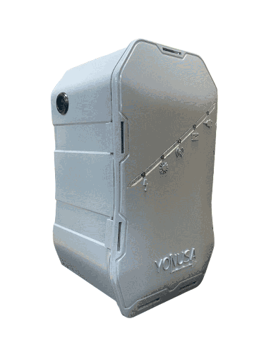 [YON1250022] YONUSA HS - Energizador de nueva generación para solución de cerco eléctrico. Cubre 500 metros lineales o 100 metros en 5 lineas. Incluye control remoto (encendido/apagado)