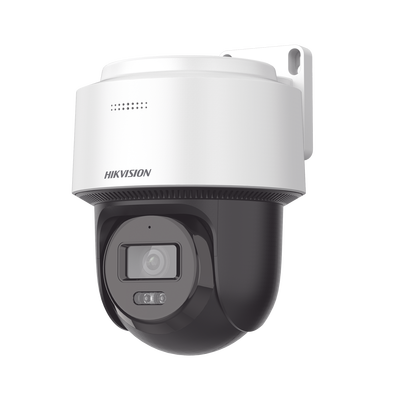 [226411] Domo PT IP 4 Megapixel / Lente 4 mm  / Dual Light (30 mts IR + 30 mts Luz Blanca) / ACUSENSE / Autoseguimiento en Humanos / PoE / IP66 / Micrófono y Bocina Integrado (Audio de Dos Vías) / Micro SD / Incluye Montaje de Pered