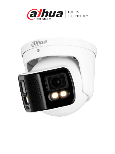 [DHT0070007] DAHUA IPC-PDW5849-A180-E2-ASTE Cámara IP Full Color/ WizMind/ Doble Lente de 2 × 4 MP/ 180°/ Protección Perimetral/ Heat Map/ Conteo de Personas/ Led 40m/ SDM/ Audio Bidireccional/ E&S de Alarmas/ H.265/ePoE/ IP67/ #LoNuevo #MV