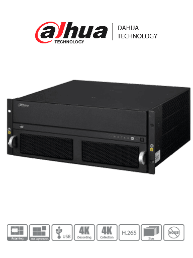 [DHT0610001] DAHUA DHI-M70-4U-E - Decodificador de Video/ Hasta 10 Tarjetas de Entrada y Salida/ Para Aplicaciones de VideoWall/ Soporta Split de Video/ Plataforma de Control Web/ Requiere Tarjetas de Entrada VEC0404HH-M70  y Salida VDC0605H-M70 (No Incluidas)/