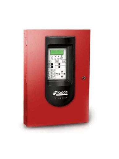 [KID1420005] KIDDE F_FX64RSP - Panel de Alarma Contra Incendio / capacidad de 64 puntos / 2 NACs / Rojo / 110V / Español