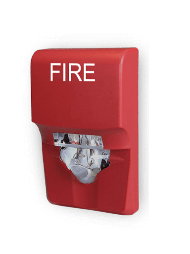 [KID1450004] KIDDE F_EG1VRF - Luz Estroboscópica Compacta / 15-75 DC / Roja / Logo FIRE