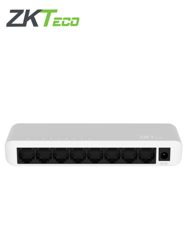 [ZKT3700002] ZKTECO ESE85G- Switch para Escritorio de 8 Puertos / Gigabit Ethernet  /  Diseño Compacto / Auto MDI/MDIX / Indicadores de funcionamiento / Carcasa de Plástico / No Administrable #SwitchZK