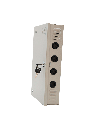 [SXN2290019] SAXXON SX20A9CH - Fuente de Poder Profesional 12 VCD / 20 Amperes / 9 Canales / 2.2 Amperes por Canal / Protección contra Sobrecargas / Led Indicador de Funcionamiento