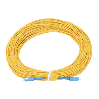 [230393] Jumper de Fibra Óptica Monomodo SC/UPC-SC/UPC Simplex de 30 metros,  3mm