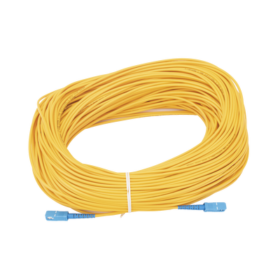 [230398] Jumper de Fibra Óptica Monomodo SC/UPC-SC/UPC Simplex de 80 metros,  3mm