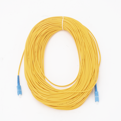 [230397] Jumper de Fibra Óptica Monomodo SC/UPC-SC/UPC Simplex de 60 metros,  3mm