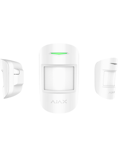 [AJX2480005] AJAX KIT RESIDENCIAL EXT - Panel de alarma Hub2Plus conexión Ethernet / WiFi / LTE color Blanco / APP “AJAX PRO” iOS y Android , 1 sensor de movimiento, 2 detectores para puerta o ventana, 1 control remoto y una sirena EXTERIOR inalámbrica #RESIDENCIAL
