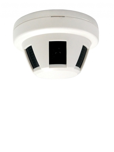 [41516] CNB DSL20SA- CAMARA OCULTA DE 600 TVL EN DETECTOR DE HUMO / MICROFONO INTEGRADO/ AGC/ 0.05 LUX / LENTE 3.8MM / 12VDC