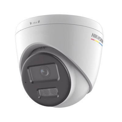 [228725] [Dual Light + ColorVu] Turret IP 2 Megapixel / Lente 2.8 mm / 30 mts IR + 30 mts Luz Blanca / Micrófono Integrado / ACUSENSE Lite / Exterior IP67 / WDR 120 dB / PoE / Micro SD / ONVIF