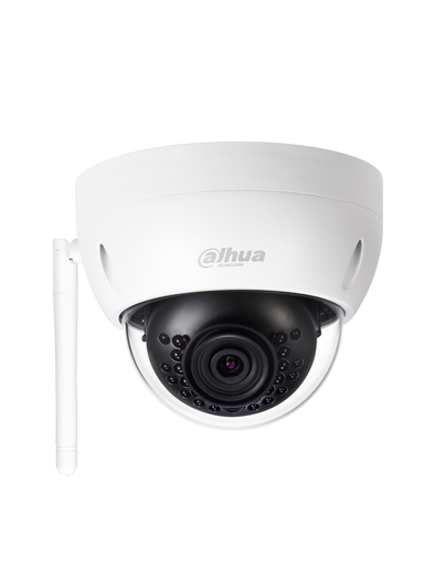 [DAI043048] DAHUA IPCHDBW1320EW28 - Camara IP mini domo antivandalico 3 megapixeles  WiFi / Lente 2.8 mm / Luz ir 30 metros / DWDR / IP67 / IK10 /