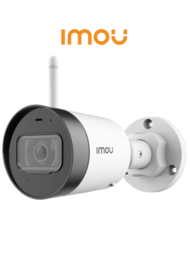 [DHT0150006] IMOU BULLET LITE - Camara IP Bullet de 2 megapixeles Wifi/ H.265/ Lente de 2.8mm/ IR 30 mts/ IP67/ Audio Integrado/ Ranura para MicroSD