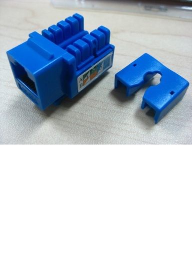 [37246] TVC aC5U7KB9DNBL - JACK Modular UTP / CAT 5E / Color azul