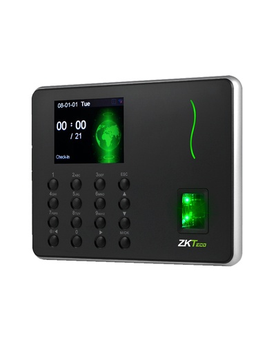 [ZKT153022] ZKTECO WL10 - Control de Asistencia  Simple / 1000 Usuarios  / Descarga de USB en Hoja de Cálculo