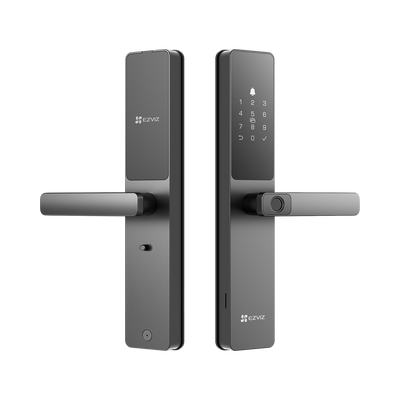 [229488] Cerradura Inteligente / Cerrojo Tipo Americano / Wi-Fi / Bluetooth  /  Códigos Temporales Para Visitantes / Lectura de Huella / Lectura de Tag / Contraseña /  Botón para Timbrar / Apertura remota /  No Requiere Hub 