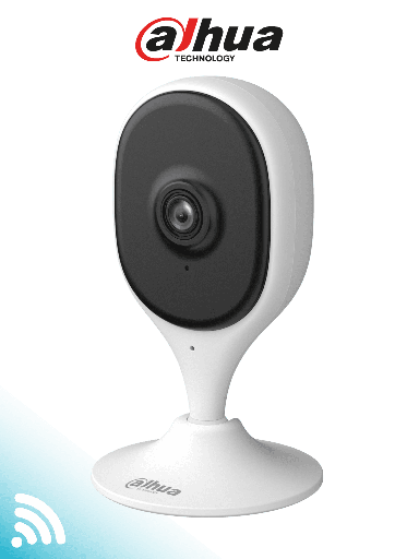[DHT0150044] DAHUA DH-C5A - Cámara IP Wifi de 5 Megapíxeles con audio bidireccional (micrófono y altavoz), base magnética, detección de humanos y mascotas, botón de privacidad, H.265 y ranura MicroSD