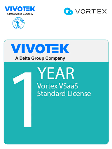 [VIV0650017] VIVOTEK VORTEX Standard License - Licencia VORTEX Standard para 1 camara, Plan Anual, Respaldo Manual de Videos Ilimitados en la Nube