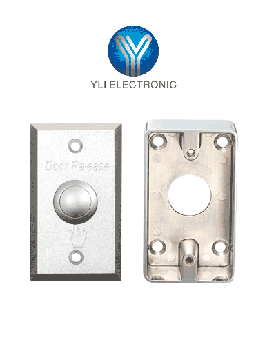 [YLE0760013] YLI KITABK800AMBB800AM - Kit de Botón Liberador de Aluminio con Caja de Metal para Instalación Segura