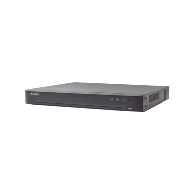 [229511] DVR 8 Canales TURBOHD + 8 Canales IP / 8 Megapixel (4K) / Audio por Coaxitron / ACUSENSE / Reconocimiento Facial / 1 Bahía de Disco Duro / Salida de Video en 4K / H.265+