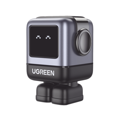 [224402] Cargador RobotGaN de 65W Serie Nexode | 3 Puertos de Carga Rápida | 2 USB-C | 1 USB-A | PD 3.0 | QC 4.0 | Carga Inteligente | Tecnología GaN II | Zapato Magnético Extraíble | Carcasa Ignifuga | Pantalla LED