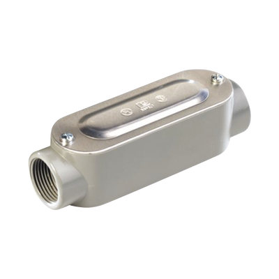 [188448] Caja oval roscada tipo C de 1 1/4" (31.8 mm) Incluye tapa y tornillos.