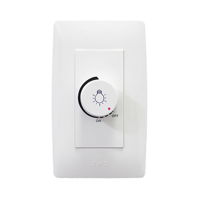 [232059] Placa con Dimmer Rotativo para Lamparas Incandescentes y/o Halógeno 300W / 127 V~ 60 Hz.