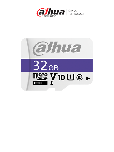 [DHT1510027] DAHUA DHI-TF-C100/32GB - Dahua Memoria Micro SD de 32 GB UHS-I/ C10/U1/V10/ Velocidad de Lectura 90 MB/s/ Velocidad de Escritura de 15MB/s/ #LoNuevo