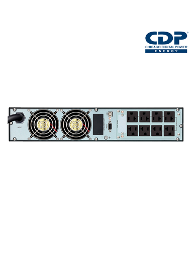 [CDP084028] CDP  UPO11-3RT  UPS online / 3000VA / 2700W / Onda senoidal pura /  Rackeable / Pantalla LCD / 8 Terminales de salida NEMA 5-15R / Requiere clavija o adaptador NEMA 5-30R 