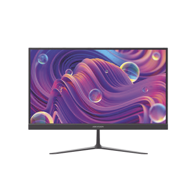 [229500] Monitor LED Full HD (1080p) de 21.5" / Ideal para CCTV, Oficina y Hogar / Entrada HDMI-VGA / Montaje VESA ( 75 X 75) / Uso 16/7 / Backlight E-LED / Ultra Delgado