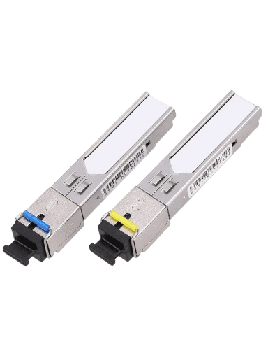 [OEM4160003] OEM - SFP-GE-LX-1310/1550nm SC - Par de transceptor fibra óptica SFP monomodo / TX1310/RX1550nm / Bidireccional / DDM / Conector SC simple / mini-Gbic / Velocidad 1.25Gbps / Hasta 20 KM de conexión