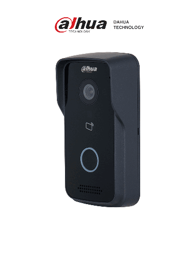 [DHT2220051] DAHUA DHI-VTO2111D-P-S3 - Frente de Calle de Videoportero IP/ Alámbrico/   Angulo Visión 107 Grados con WDR / Soporta Apertura de Puerta por APP, Tarjeta y desde Monitor/ Uso Exterior IP65/ PoE/ Soporta Hasta 10 Monitores/ #LoNuevo