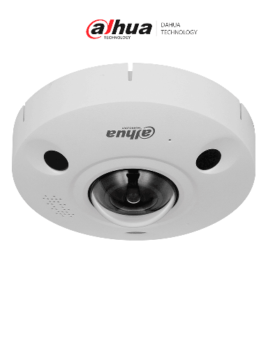 [DHT0080011] DAHUA  DH-IPC-EBW8842P-AS Cámara IP Fisheye 8 MP WizMind/ IR 10 mts/ 1.8mm/ Mapa de Calor/ Conteo de Personas/ H.265+ / E&S Alarma y Audio/ Ranura para MicroSD/ Altavoz/ PoE/ IP67/ IK10