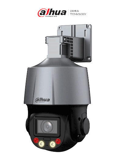 [DHT0060101] DAHUA DH-SD3C205DB-GNY-A-PV - Cámara IP PTZ de 2 Megapixeles/ 5x de Zoom Óptico/ WizSense/ Dual Light/ IR de 50 Mts/ Micrófono y Altavoz Integrado/ Audio 2 Vías/ Protección Perimetral/ Disuasión Activa/ 1 Led de Luz Blanca/ IP66/ PoE/ 