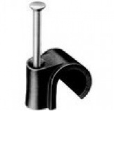[TCE339040] SAXXON eGRAPN8MM - Bolsa de 100 grapas de pared / Color negro / 8 mm